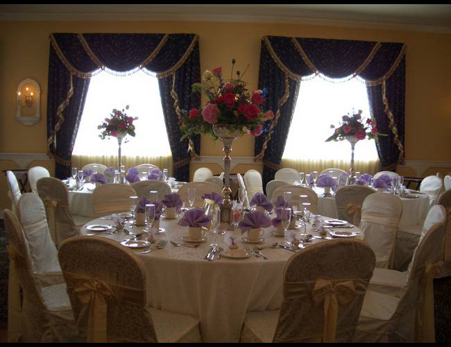 There are two options for your wedding ceremony indoor or outside