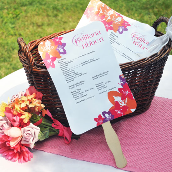 Diy Easy Wedding Programs